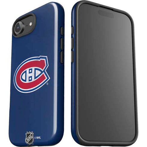 NHL Montreal Canadiens Distressed iPhone 16e Impact Case