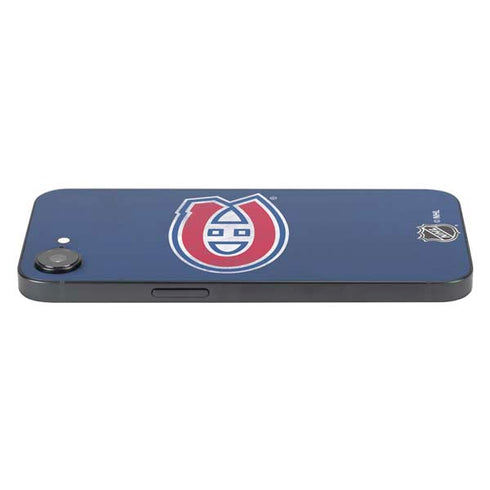 NHL Montreal Canadiens Distressed iPhone 16e Skin