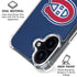 NHL Montreal Canadiens Distressed iPhone 17 Clear Case