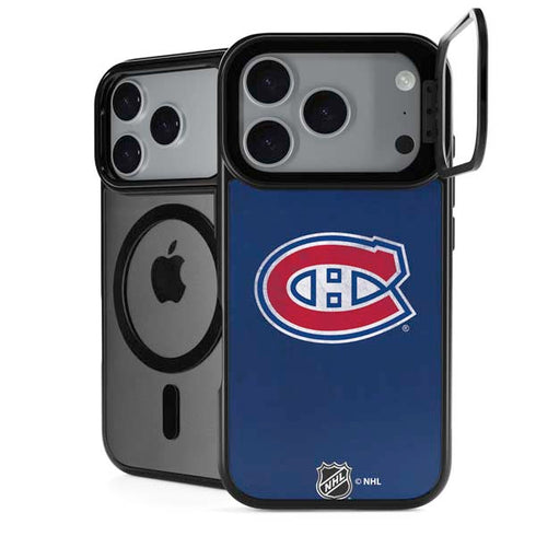 NHL Montreal Canadiens Distressed iPhone 18 Pro Kickstand Case