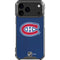 NHL Montreal Canadiens Distressed iPhone 18 Pro Max Clear Case