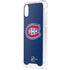 NHL Montreal Canadiens Distressed iPhone XS Clear Case