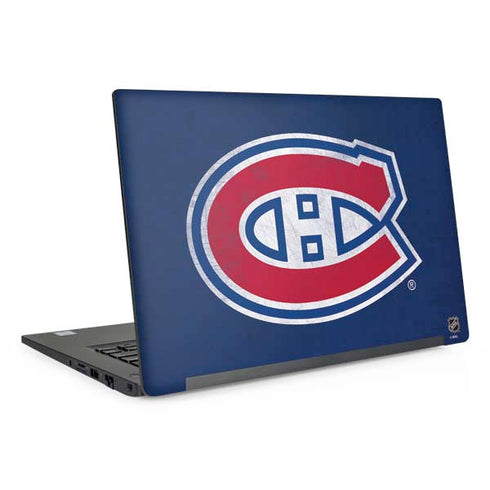 NHL Montreal Canadiens Distressed Dell Latitude Skin
