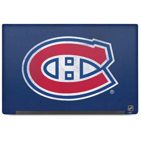 NHL Montreal Canadiens Distressed Dell Latitude Skin