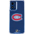 NHL Montreal Canadiens Distressed Moto G 5G (2024) Clear Case