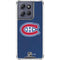 NHL Montreal Canadiens Distressed Moto G Play 5G (2025) Clear Case