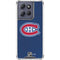 NHL Montreal Canadiens Distressed Moto G Stylus 5G (2025) Clear Case