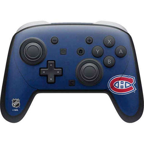 NHL Montreal Canadiens Distressed Nintendo Skins