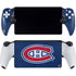 NHL Montreal Canadiens Distressed PlayStation Portal Remote Player Skin