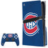 NHL Montreal Canadiens Distressed PS5 Pro Disk Bundle Skin
