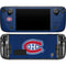 NHL Montreal Canadiens Distressed Steam Deck Handheld Gaming Computer OLED Skin