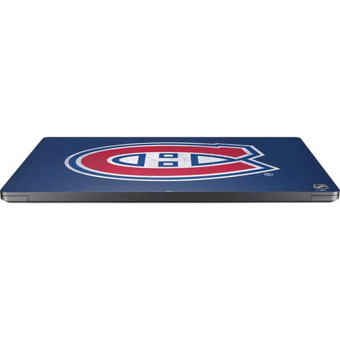 NHL Montreal Canadiens Distressed Surface Laptop 7 13.8in Skin