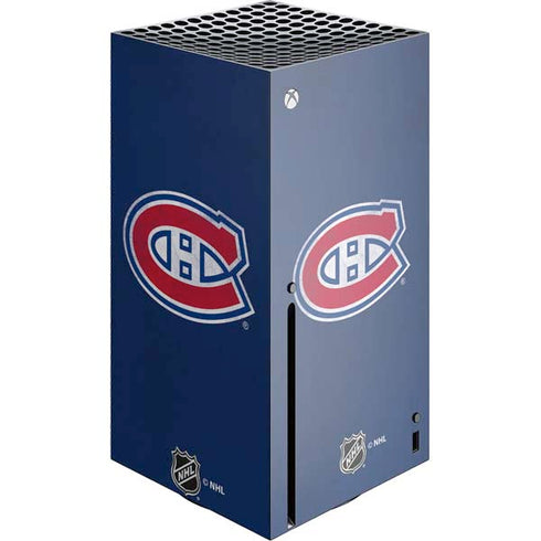 NHL Montreal Canadiens Distressed Xbox Series X Skins