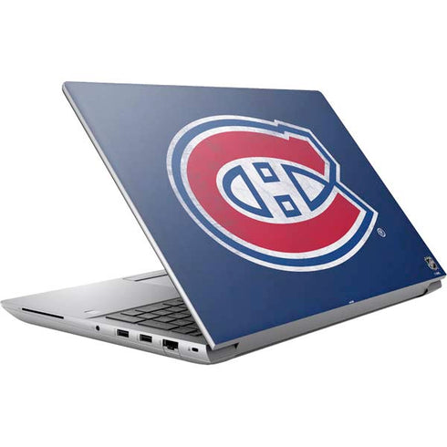 NHL Montreal Canadiens Distressed HP ZBook Fury 16 G10 Skin
