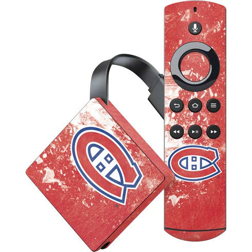 NHL Montreal Canadiens Frozen Amazon Fire TV Skin