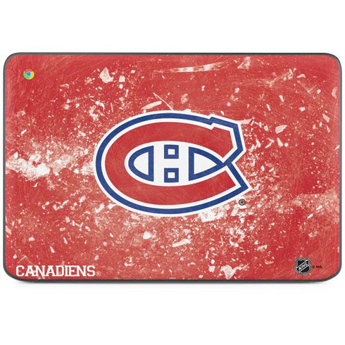 NHL Montreal Canadiens Frozen HP Chromebook Skin