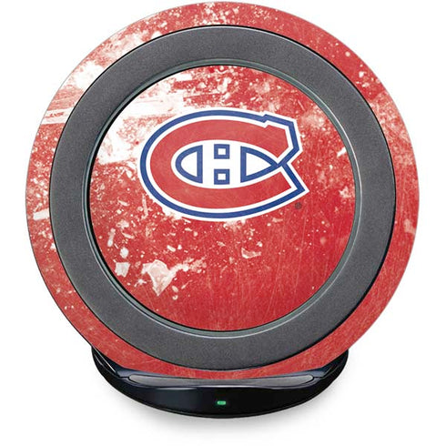 NHL Montreal Canadiens Frozen Fast Charge Wireless Charging Stand Skin