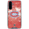 NHL Montreal Canadiens Frozen Galaxy A36 5G Clear Case