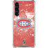 NHL Montreal Canadiens Frozen Galaxy S24 FE Clear Case