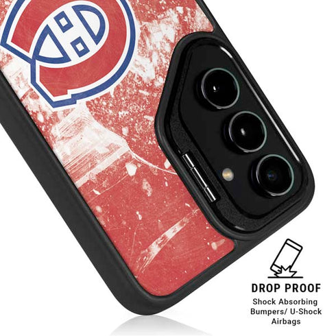 NHL Montreal Canadiens Frozen Galaxy S25 Plus Kickstand Case