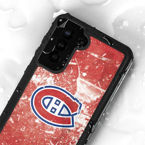 NHL Montreal Canadiens Frozen Galaxy S24 Plus Waterproof Case