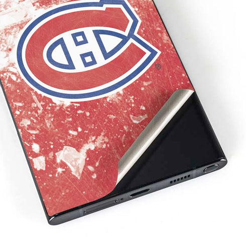 NHL Montreal Canadiens Frozen Galaxy S24 Ultra Skin