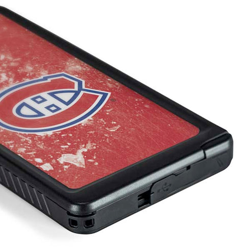 NHL Montreal Canadiens Frozen Galaxy S24 Ultra Waterproof Case