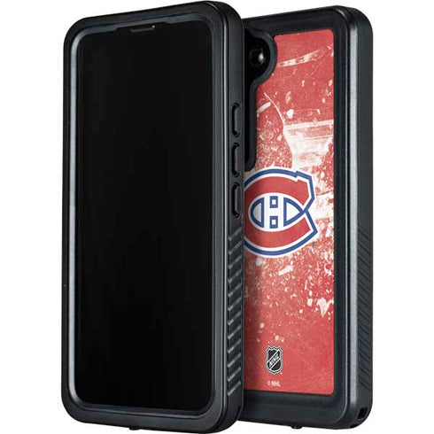 NHL Montreal Canadiens Frozen Galaxy S24 Waterproof Case