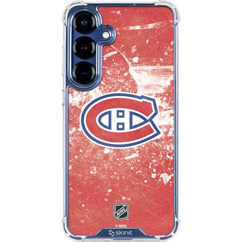NHL Montreal Canadiens Frozen Galaxy S25 Clear Case