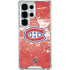 NHL Montreal Canadiens Frozen Galaxy S25 Ultra Clear Case