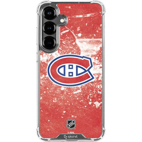 NHL Montreal Canadiens Frozen Galaxy S26 Plus Clear Case