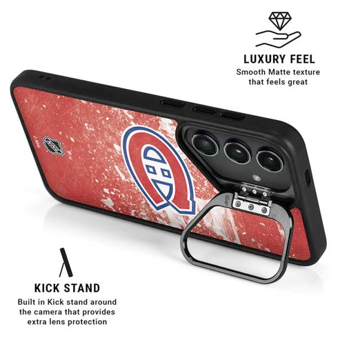 NHL Montreal Canadiens Frozen Galaxy S26 Plus Kickstand Case