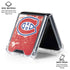NHL Montreal Canadiens Frozen Galaxy Z Flip6 Clear Case