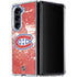 NHL Montreal Canadiens Frozen Galaxy Z Fold5 5G Clear Case