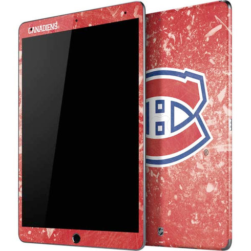 NHL Montreal Canadiens Frozen iPad Skins