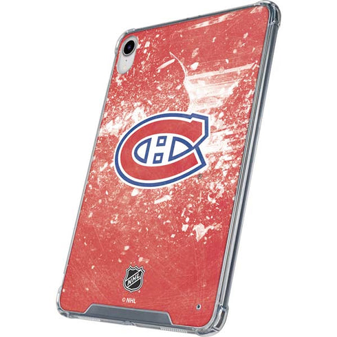 NHL Montreal Canadiens Frozen iPad 11th Gen (2025) Clear Case
