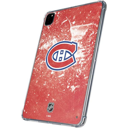 NHL Montreal Canadiens Frozen iPad Pro 11in (2024) Clear Case