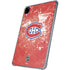 NHL Montreal Canadiens Frozen iPad Pro 11in (2024) Clear Case