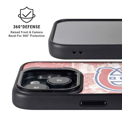 NHL Montreal Canadiens Frozen iPhone 13 Kickstand Case