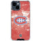 NHL Montreal Canadiens Frozen iPhone 15 Clear Case