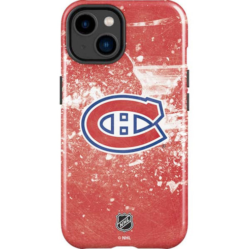 NHL Montreal Canadiens Frozen iPhone 15 Impact Case