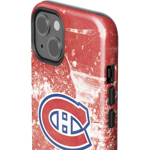 NHL Montreal Canadiens Frozen iPhone 15 Impact Case