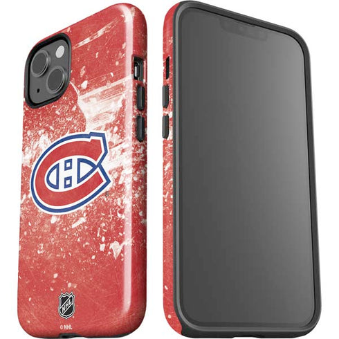NHL Montreal Canadiens Frozen iPhone 15 Impact Case