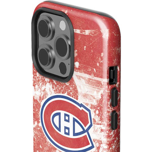 NHL Montreal Canadiens Frozen iPhone 15 Pro Impact Case
