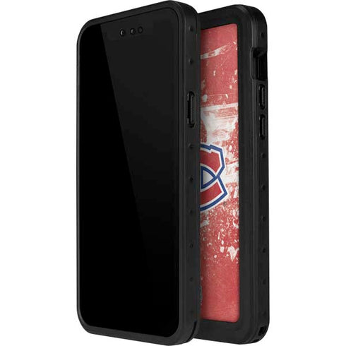 NHL Montreal Canadiens Frozen iPhone 15 Pro Waterproof Case