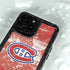NHL Montreal Canadiens Frozen iPhone 15 Pro Waterproof Case