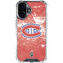 NHL Montreal Canadiens Frozen iPhone 16 Plus Clear Case
