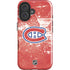 NHL Montreal Canadiens Frozen iPhone 16 Plus Impact Case