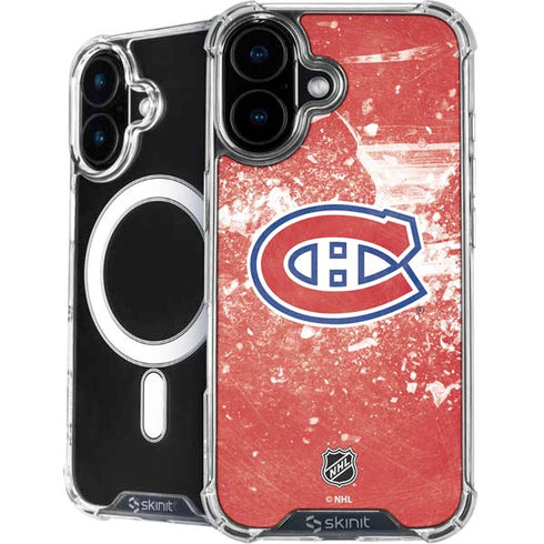 NHL Montreal Canadiens Frozen iPhone 16 Plus MagSafe Case