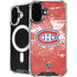 NHL Montreal Canadiens Frozen iPhone 16 Plus MagSafe Case
